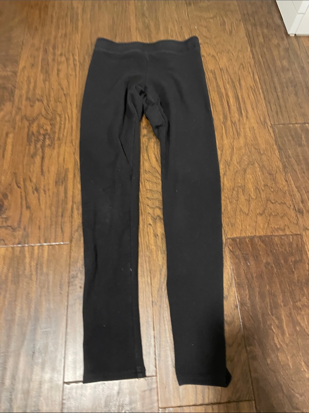 Garage Kids Solid Black Leggings